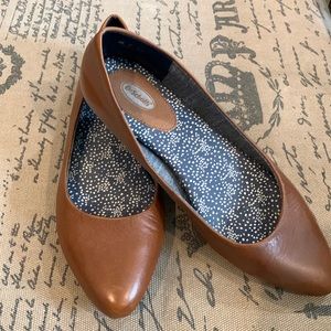 Brown Dr. Scholls flats